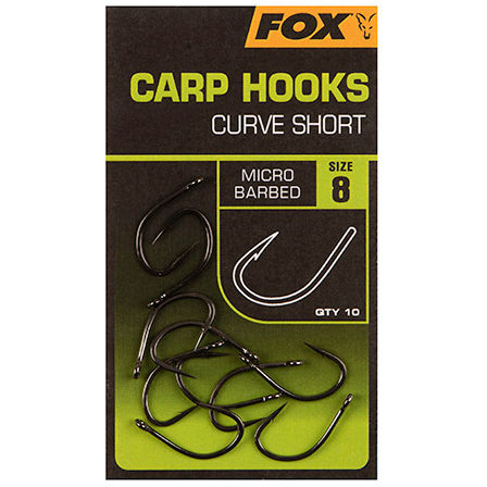 Hame&ccedil;ons Carp Hooks Cruve Shank Short - Fox Carp