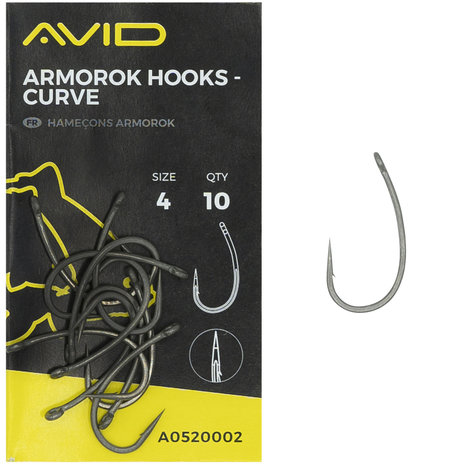 Avid - Haken Armorok Hooks - Curve - Avid