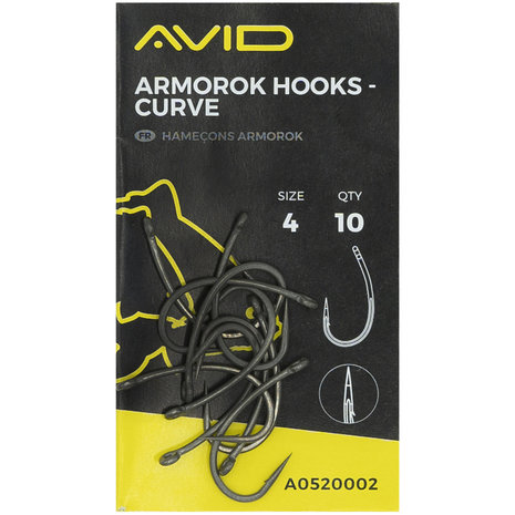 Avid - Hame&ccedil;ons Armorok Hooks - Curve - Avid