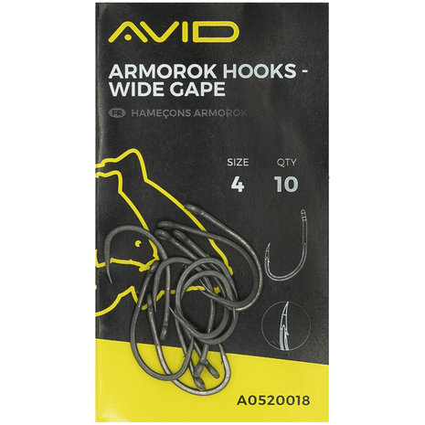 Avid - Haken Armorok Hooks - Wide Gape - Avid