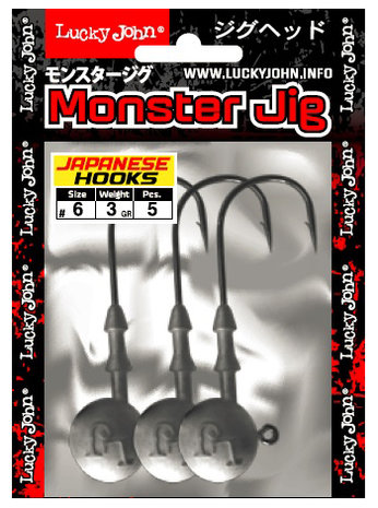 Lucky John - Plombs Jig Head Monster Jig - Lucky John