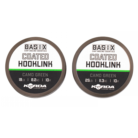 Korda - End Tackle Basix Coated Hooklink - Korda