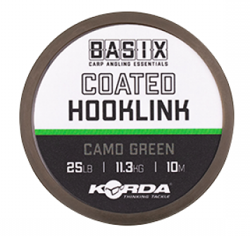 Korda - End Tackle Basix Coated Hooklink - Korda