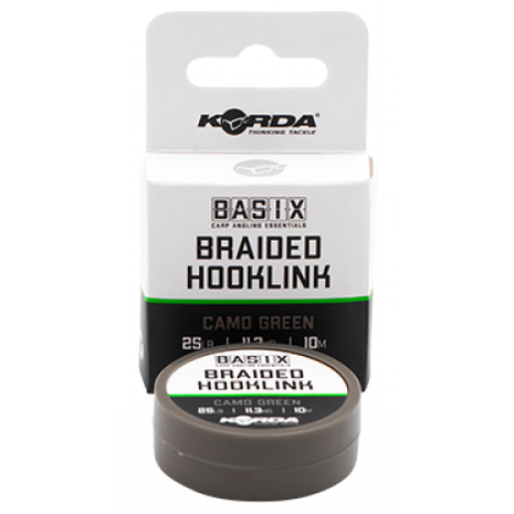 Korda - End Tackle Basix Braided Hooklink - Korda