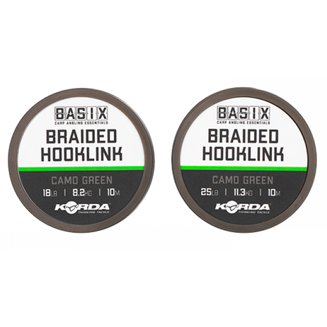 Korda - End Tackle Basix Braided Hooklink - Korda