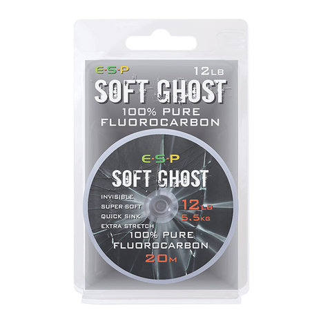 ESP - Lijn fluorocarbon Soft Ghost - 20m - ESP