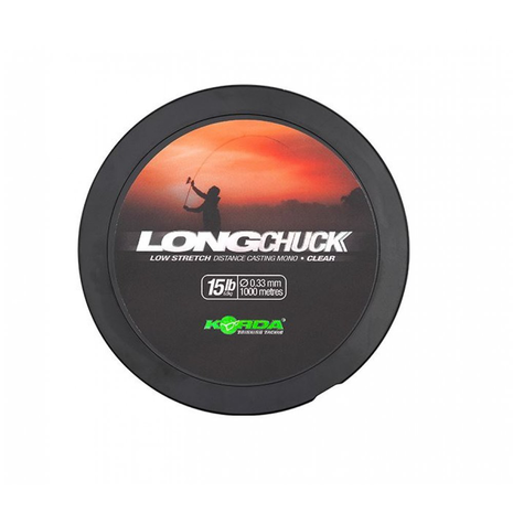 Fil nylon Long Chuck Low Stretch - 1000m - Korda