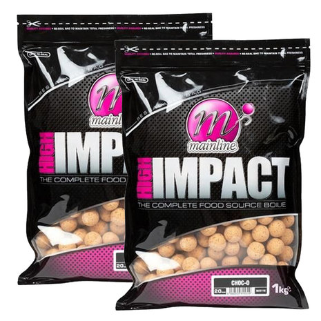 Mainline - Boilies High Impact Boilies - Choc-o - 1 kg - Mainline