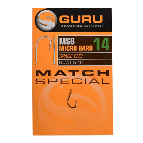 Guru - Hame&ccedil;ons MSB Micro Barb Spade End - Guru