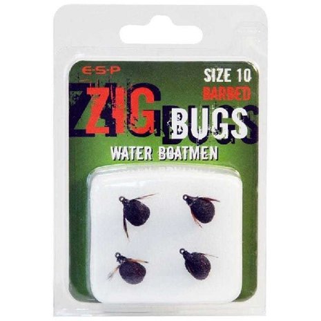 ESP - End Tackle Zig Bugs Water Boatmen - Maat 10 - ESP