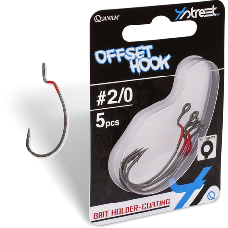 Quantum - PROMO 4street Offset Hook dg black red - Quantum