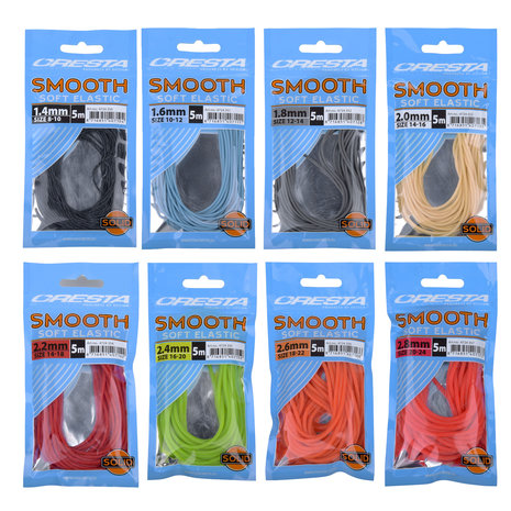 Cresta - Volle elastiek Smooth Soft Elastic / 5m - Cresta