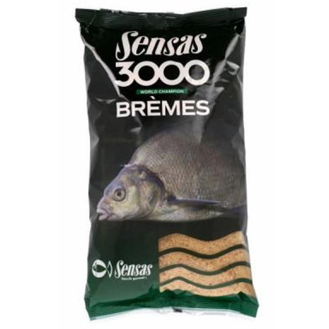 Amorce 3000 Br&egrave;mes / Brasem Skimmer - 1Kg - Sensas