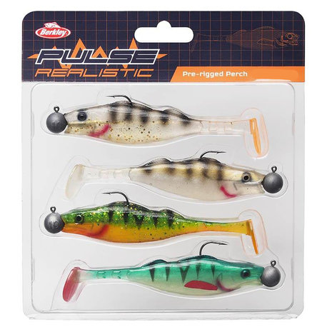 Berkley - Shads Pulse Realistic Pre-Rigged Perch 110mm - 10gr - Berkley