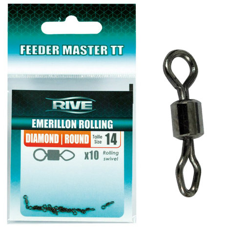 Rive - Feeder Master Rolling swivel round - Taille 12 - Rive