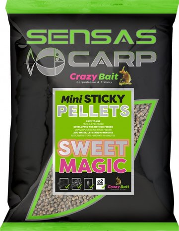 Sensas - Pellets Carp Magic Mini Sticky Pellets - Sensas