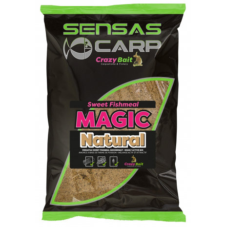 Sensas - Voeder Magic Sweet Fishmeal - Natural - Sensas