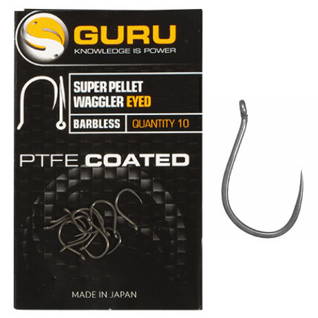 Guru - Haken Super Pellet Waggler (Barbless/Eyed) - Guru