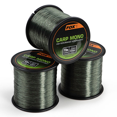 Fox Carp - Lijn nylon Carp Mono Low Vis Green - Fox Carp