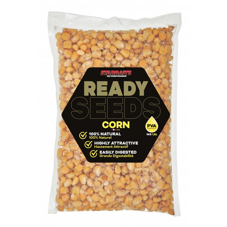 Starbaits - Partikels Ready Seeds Corn - 1kg - Starbaits