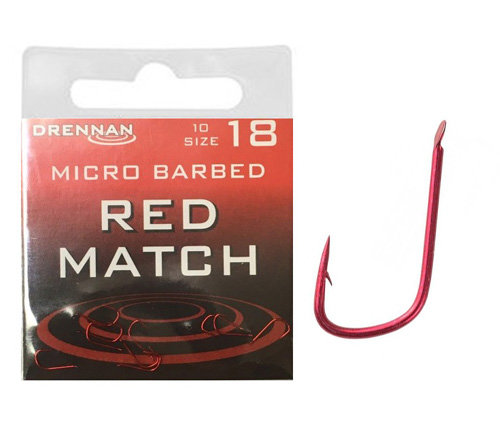 Drennan - Haken Red Match Micro Barbed - Drennan