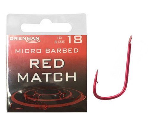 Drennan - Hame&ccedil;ons Red Match Micro Barbed - Drennan