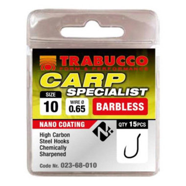 Trabucco - Haken Carp Specialist Barbless - Trabucco