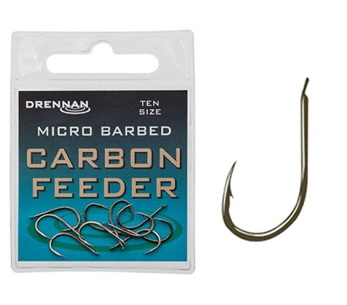 Drennan - Haken Carbon Feeder Micro Barbed - Drennan