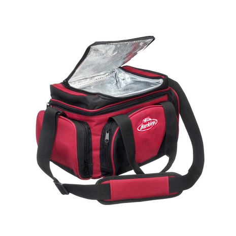 Berkley - Sac de rangement System Bag L Red-Black + 4 boxes - Berkley