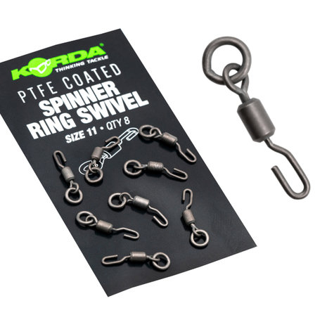 Korda - End Tackle Spinner Ring Swivel size 11 - Korda