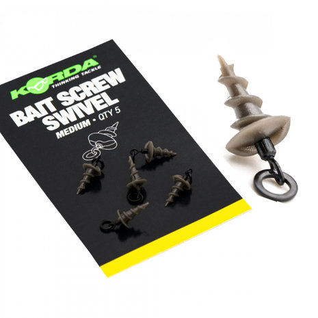 Korda - End Tackle Bait Screw Swivel - Korda