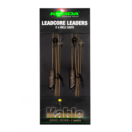 Korda - End Tackle Leadcore Leaders 2x Heli Safe - Korda