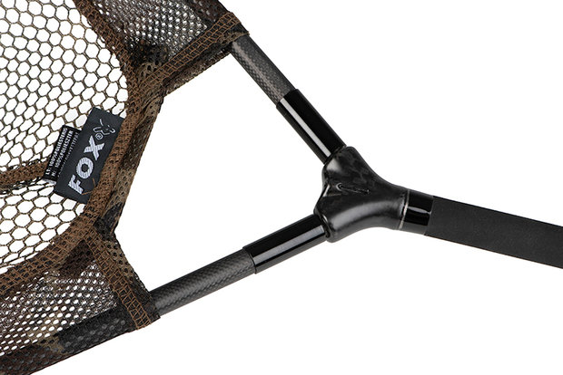 Fox Carp - Schepnet Horizon X6 42&quot; Carbon Landing Net (Camo Mesh)  - Fox Carp