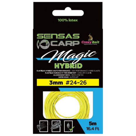 Sensas - Volle elastiek Magic Hybrid - Sensas