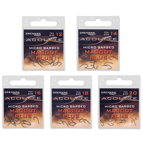 Drennan - Haken Acolyte Maggot Plus Micro Barbed - Drennan
