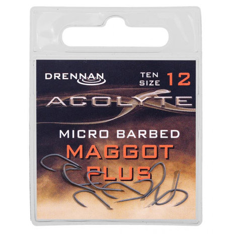 Drennan - Haken Acolyte Micro Barbed Maggot Plus - Drennan