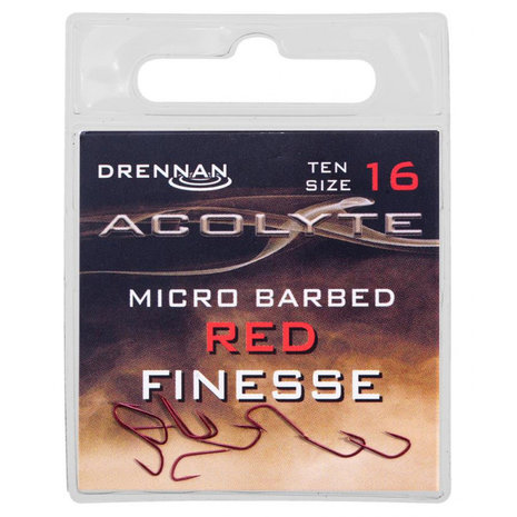 Drennan - Hame&ccedil;ons Acolyte Micro Barbed Red Finesse - Drennan