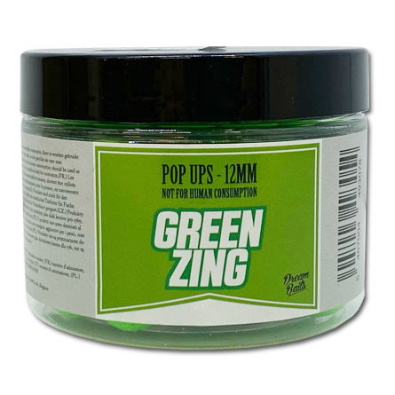 Dreambaits - Pop-ups Green Zing Fluo - 50 gram - Dreambaits