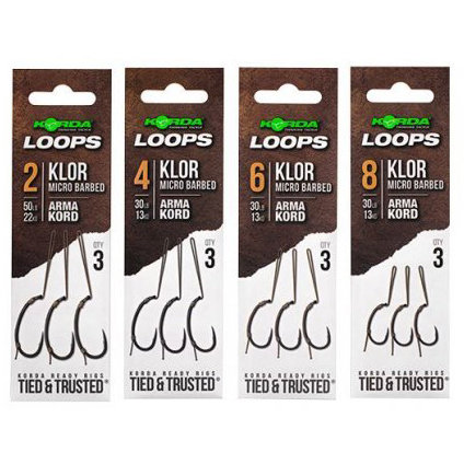 Korda - Hame&ccedil;on montes Loops Klor Micro Barbed - Korda