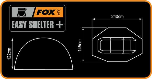 Fox Carp - Easy Shelter +  - Fox Carp