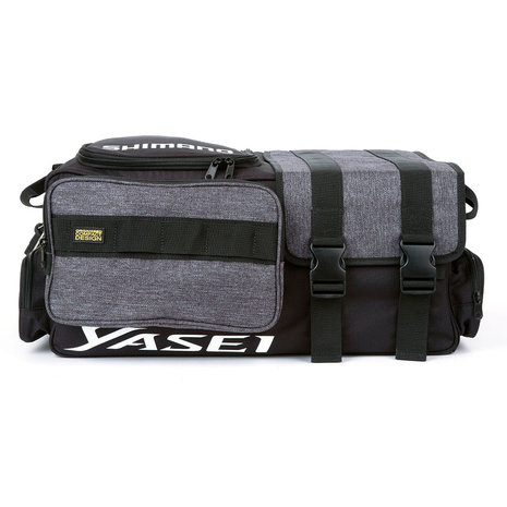 Shimano - Yasei Carryall Large + 4 tackleboxen - Shimano