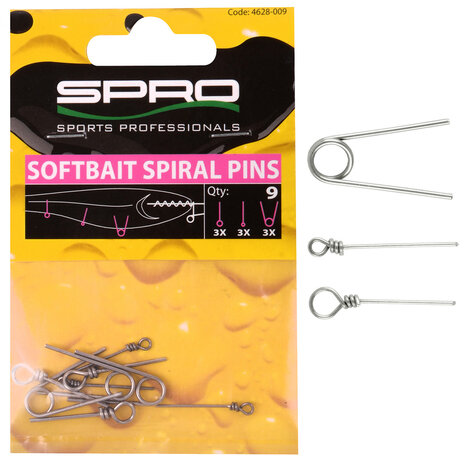 SPRO - Softbait Pin assorti - SPRO