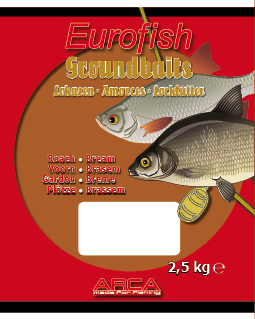 Baffle Elementair lettergreep Eurofish Groundbaits 2,5kg - Voorn/Brasem - Arca - Lemmens hengelsport