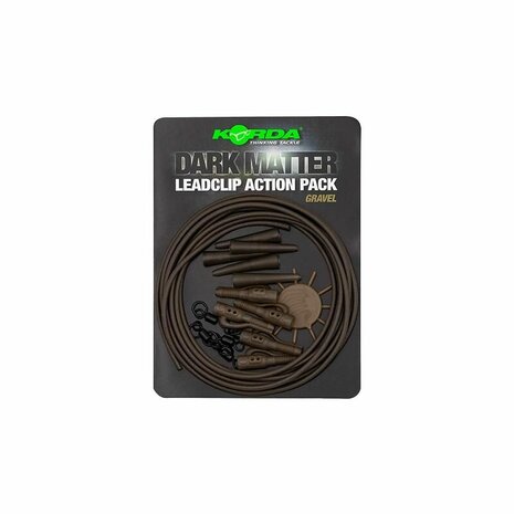 Korda - End Tackle Dark Matter Leadclip Action Pack - Korda