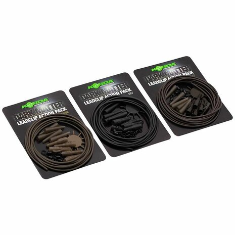 Korda - End Tackle Dark Matter Leadclip Action Pack - Korda