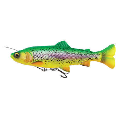 Savage Gear - Swimbait 4D Line Thru Pulsetail Trout Slow Sinking - 16cm / 51g  - Savage Gear