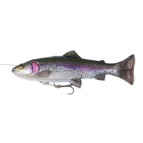 Savage Gear - Swimbait 4D Line Thru Pulsetail Trout Slow Sinking - 16cm / 51g  - Savage Gear