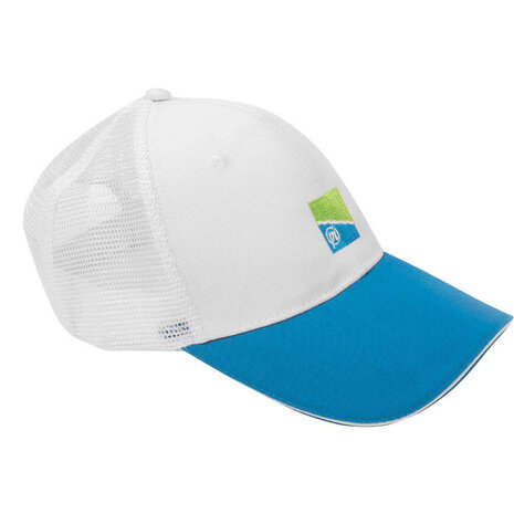 Preston - White Mesh Cap - Preston