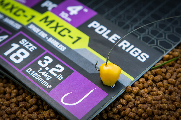 Matrix - Onderlijn MXC-1 Barbless 10cm Pole Rigs - Matrix