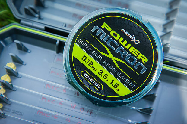 Matrix - Fil nylon Power Micron X - 100m - Matrix